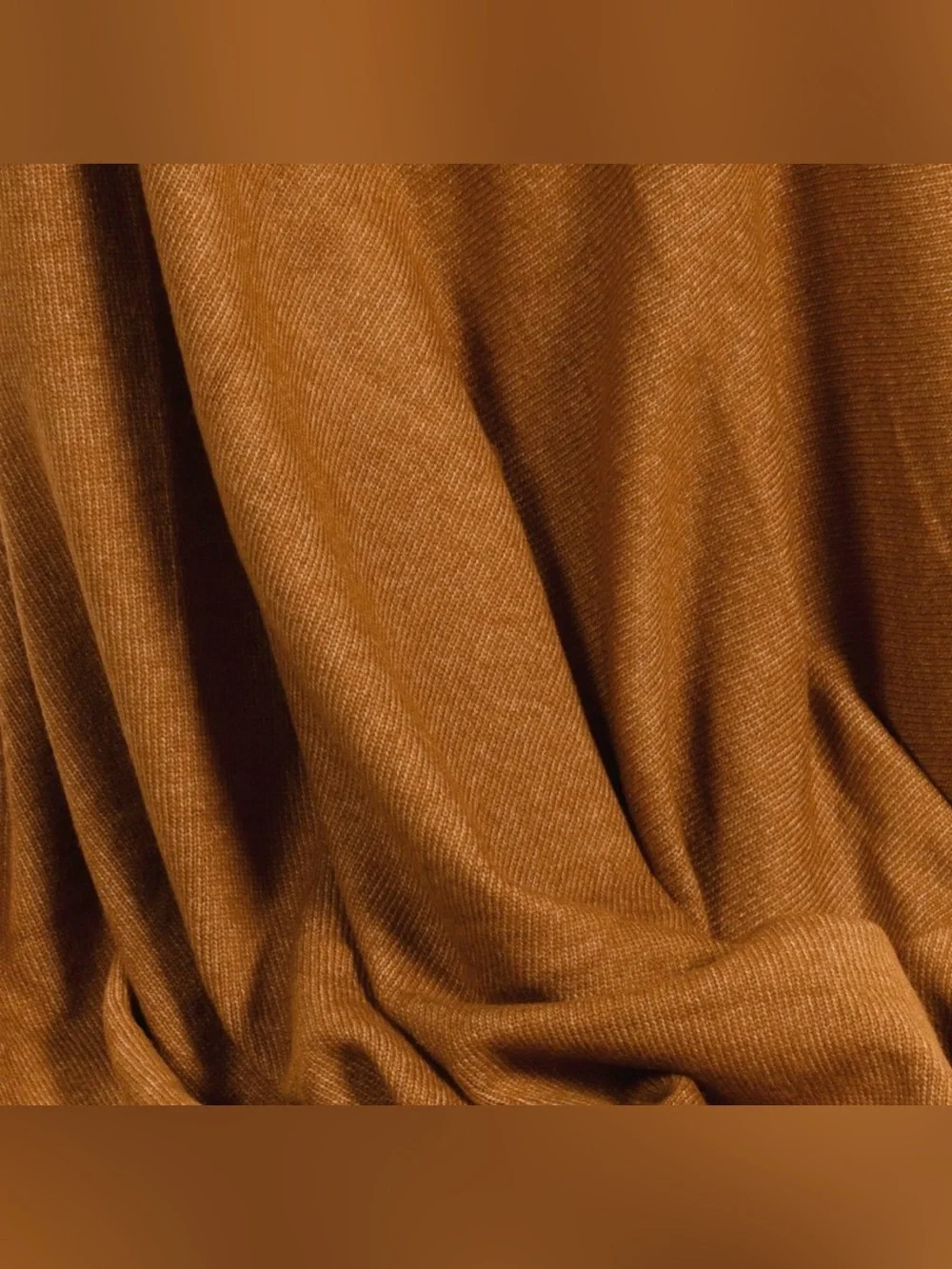 Threshold Caramel Throw with Cream Border